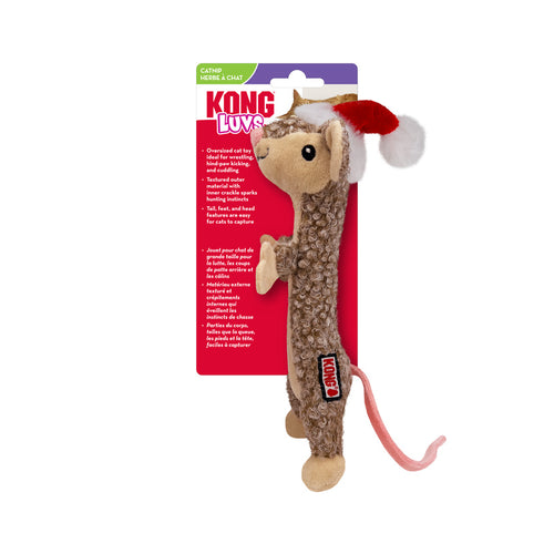 KONG Holiday Cat Luvs Mouse