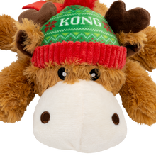 Load image into Gallery viewer, KONG Holiday Cozie Reindeer Red/Green Medium
