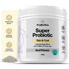 Load image into Gallery viewer, ProBioPets Daily Probiotic Skin and Coat Powder 100g

