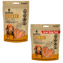 Load image into Gallery viewer, Natural Eats Chicken Fillets For Dogs - Various Sizes 
