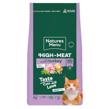 Load image into Gallery viewer, Natures Menu High in Meat Turkey No Grain For Adult Cats
