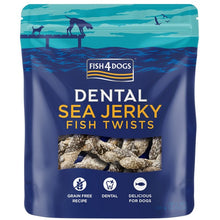 Load image into Gallery viewer, Fish4Dogs Dental Sea Jerky Fish Twists 100g
