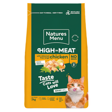 Load image into Gallery viewer, Natures Menu High in Meat Chicken No Grain Food For Adult Cats
