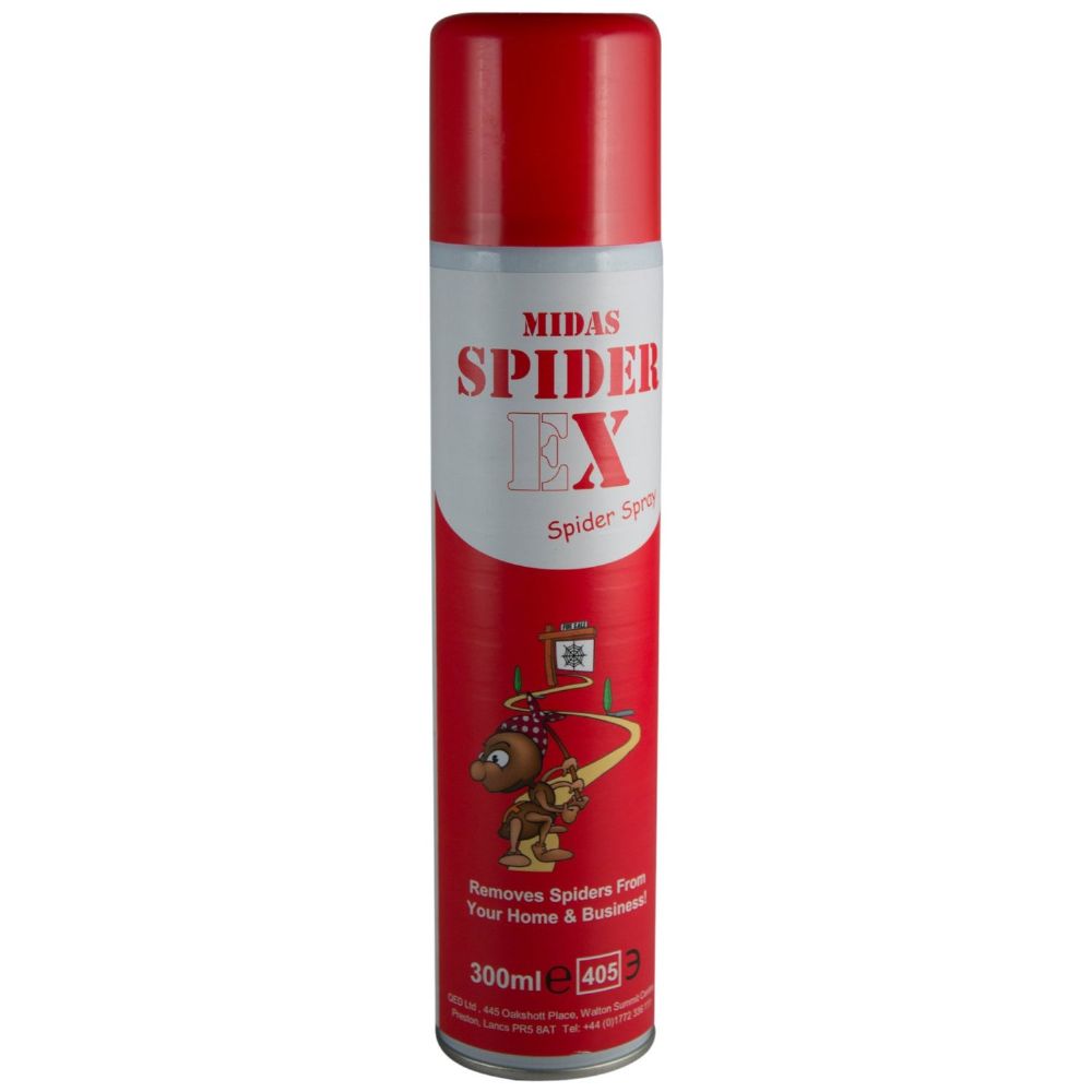 SpiderEX Spray Repellent 300ml Spider Deterrent for Homes & Businesses