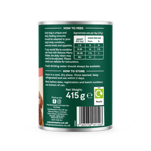 Load image into Gallery viewer, Natures Menu Hearty Stew Beef and Vegetable Can 415g x 12
