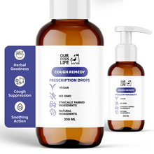 Load image into Gallery viewer, Our Dogs Life Cough Remedy Prescription Drops 200ml
