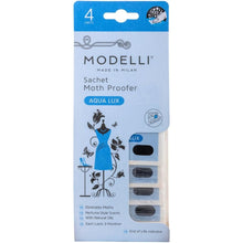 Load image into Gallery viewer, Modelli Moth Proofer Sachet Aqua Lux - 4 Pack
