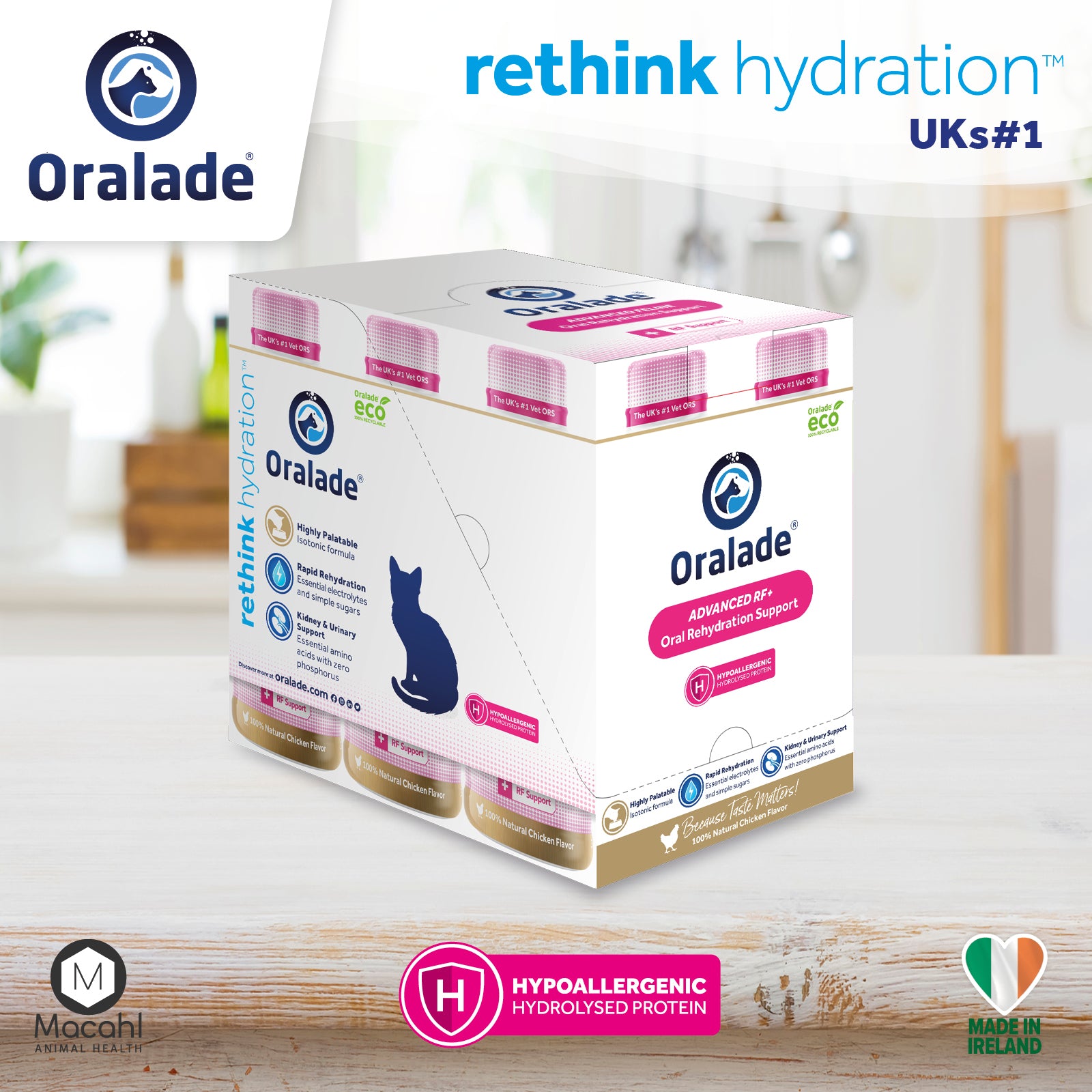 Oralade Nutrition & Hydration RF Support For Cats