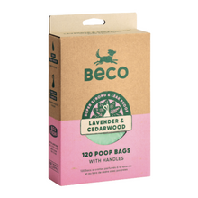 Load image into Gallery viewer, Beco Poop Bags Lavender and Cedarwood Scented
