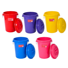 Load image into Gallery viewer, Red Gorilla Bin With Clip Lid 50 Lt
