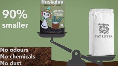 Load image into Gallery viewer, Huskaloo Coconut Cat Litter Various Sizes

