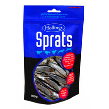 Load image into Gallery viewer, Hollings Sprats Dog Treat 100g MultiPacks
