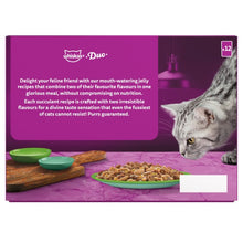 Load image into Gallery viewer, WHISKAS 1+ Cat Pouches Duo Mixed Medley in Jelly 12x85g
