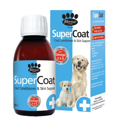 Mervue SuperCoat Coat Conditioner & Skin Support For Dogs & Puppies 150ml