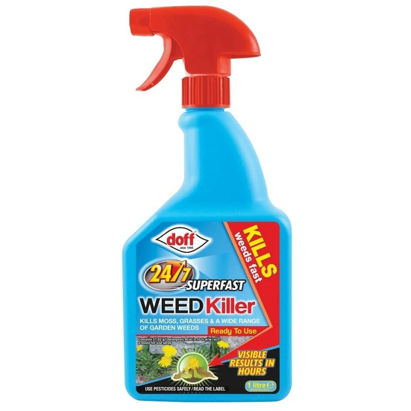 Doff 24/7 Fast Acting Weedkiller Ready-To-Use - 1 Litre