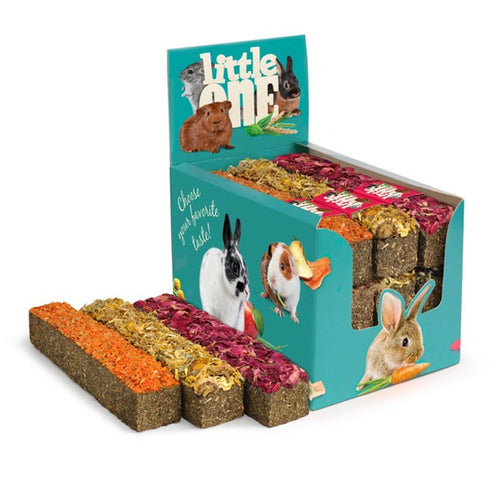 Little One Stick Meadow Grasses Carrot, Marigold, Rose, 85 g x9