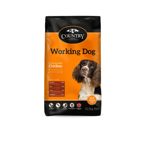 Country Value Working Dog Food With Chicken 12.5kg