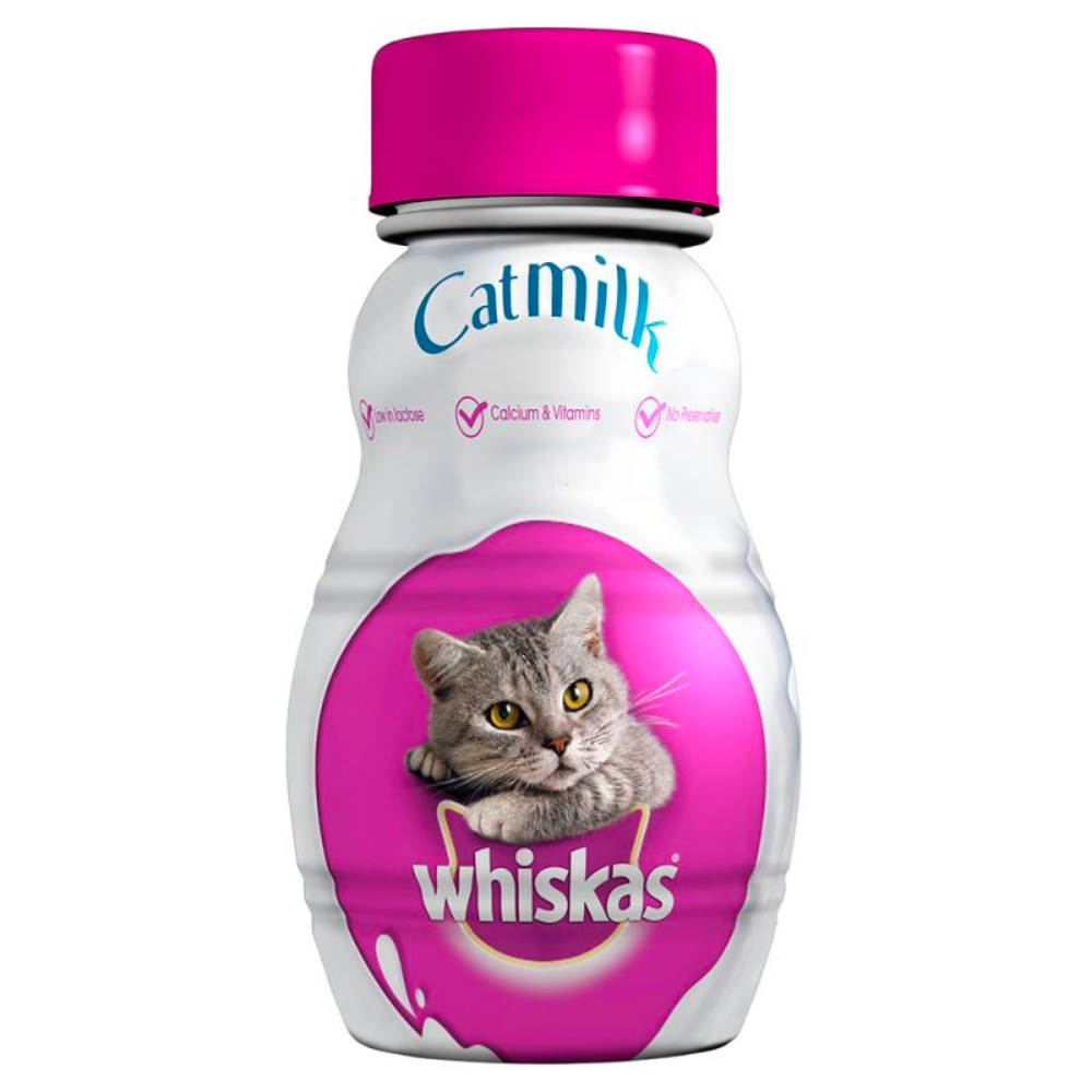 Whiskas Cat Milk 200ml Single and 3 Pack