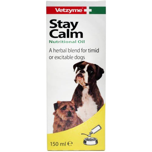 Vetzyme Stay Calm Nutritional Oil 150ml