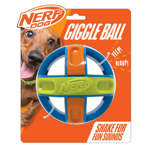 Nerf Dog Giggle Ball - Shake For Fun Sounds