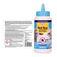 Load image into Gallery viewer, Zero In Bed Bug &amp; Dust Mite Killer Powder 250g
