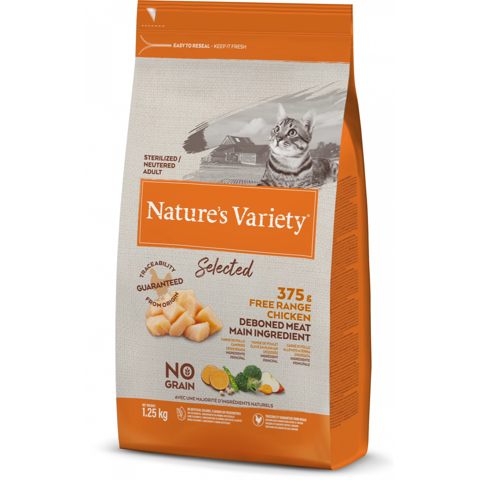 Nature's Variety Selected Chicken Cat Food — product photograph