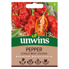 Load image into Gallery viewer, Pepper (Chilli) Bhut Jolokia
