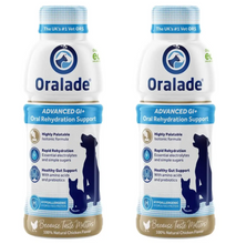 Load image into Gallery viewer, Oralade Gi Support Rehydration Fluid 500ml Twin Pack 2 x Single Bottles

