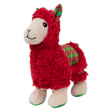 Load image into Gallery viewer, KONG Holiday Sherps Llama Red Medium
