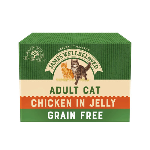 James Wellbeloved Adult Cat Food Chicken In Jelly 85g