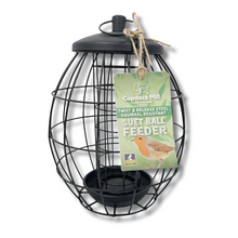 Load image into Gallery viewer, Copdock Mill Twist &amp; Release Squirrel Resistant Fatballs Feeder 475g
