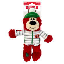 Load image into Gallery viewer, KONG Holiday Wild Knots Bear Assorted Medium Large
