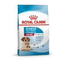 Load image into Gallery viewer, Royal Canin Medium Starter Mother &amp; Babydog Food 15kg
