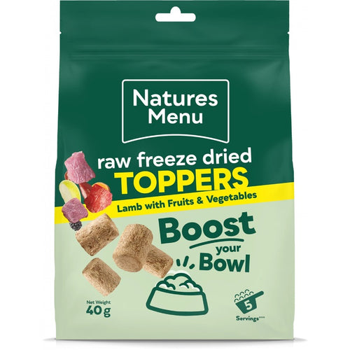 Natures Menu Freeze Dried Topper Lamb For Dogs