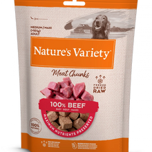 Load image into Gallery viewer, Nature&#39;s Variety Freeze Dried Meat Chunks For Adult Dogs
