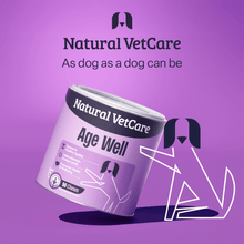 Load image into Gallery viewer, Natural VetCare Health &amp; Wellbeing Chews for Dogs – Age Well, Calm &amp; Settle, Daily Multivitamin, Gut Balance &amp; Mobility – Vet-Formulated Chews
