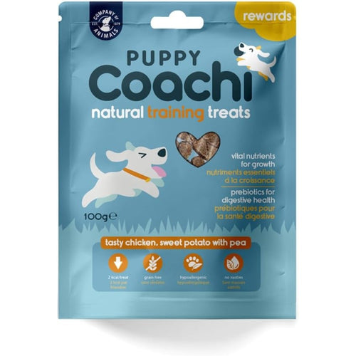 Coachi Natural Puppy Training Treats Chicken & Sweet Potato 100g