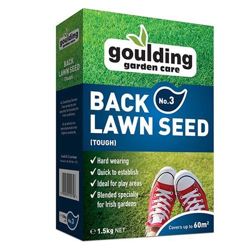 Goulding Back Lawn Seed No.3 500g & 1.5kg