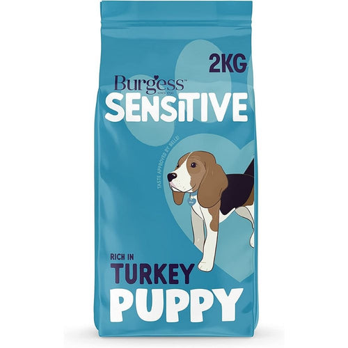 Burgess Sensitive Puppy Dog Food In Turkey 2kg Or 12.5kg