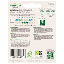 Load image into Gallery viewer, Sweet Pea Ballerina Blue AGM
