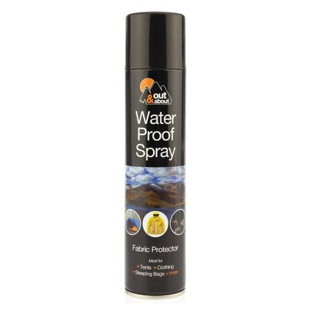 Out & About Waterproof Spray For Fabric Tents & Shoes 300ml