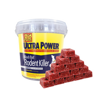 Load image into Gallery viewer, The Big Cheese Block Bait Rodent Killer 20g x 15
