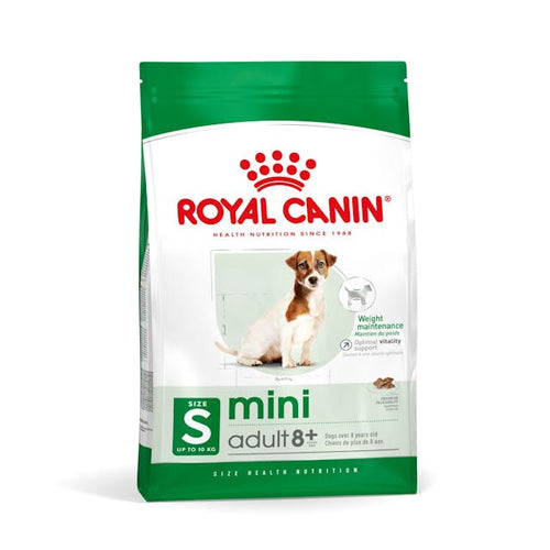 Royal Canin Mini Adult Dog Food 8+ 8kg