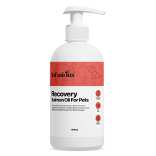 Load image into Gallery viewer, Infusions Recovery Salmon/Hemp Oil For Cats &amp; Dogs 300ml
