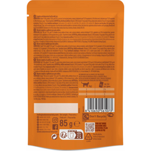 Load image into Gallery viewer, Nature&#39;s Variety Wet Cat Food Pouches Chicken Or Salmon Bites In Gravy 85g
