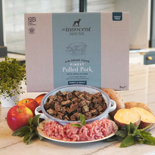 The Innocent Hound - Finest Pulled Pork Air-dried Complete Food - 3kg