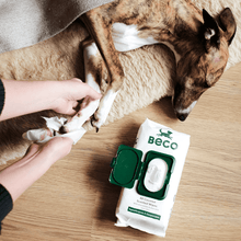 Load image into Gallery viewer, Beco Bamboo Dog Wipes- Various Scents
