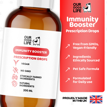 Load image into Gallery viewer, Our Dogs Life Immunity Booster Prescription Drops 200ml

