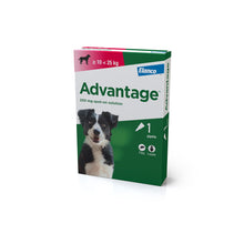 Load image into Gallery viewer, Advantage Spot On Flea Treatment For Cats, Dogs &amp; Rabbits 1 Pipette
