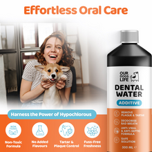 Load image into Gallery viewer, Our Dogs Life Hypochlorous Dental Water Additive 500ml
